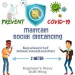 সামাজিক দুরত্ব নিশ্চিত করনের লক্ষ্যে অনলাইন ক্যাম্পেইন